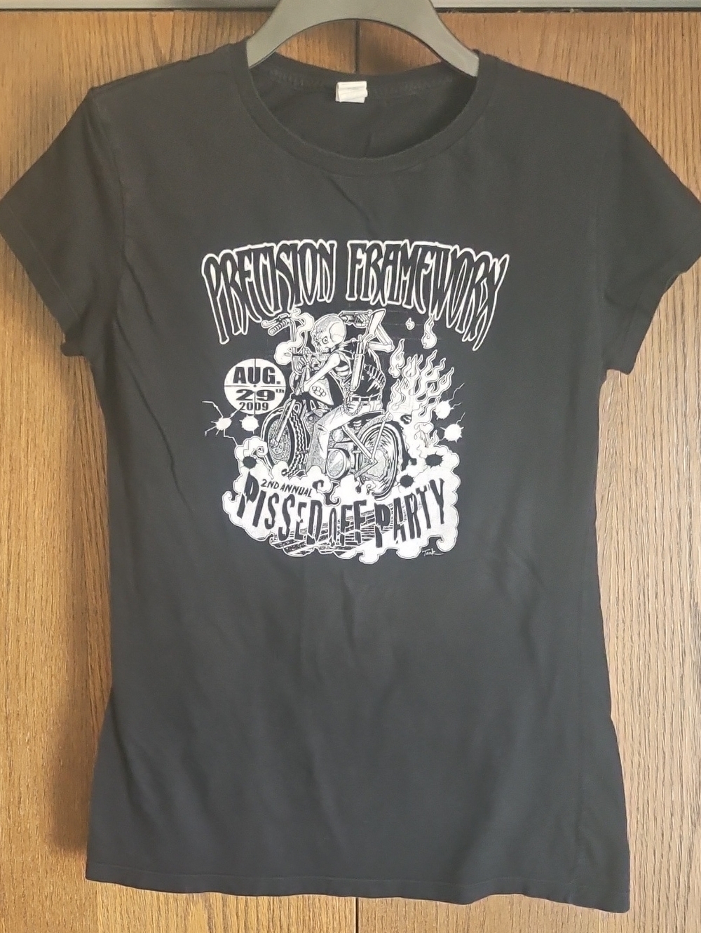 Precision Frameworks Black Graphic Short Sleeve Tee
